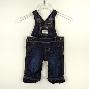 Bib OVERALL Pants 10W x 7 L Newborn Infant 3-6 months Hand Dyed Orange Vintage Denim Baby Arizona Denim Overalls Orange Kid 3-6 Mo
